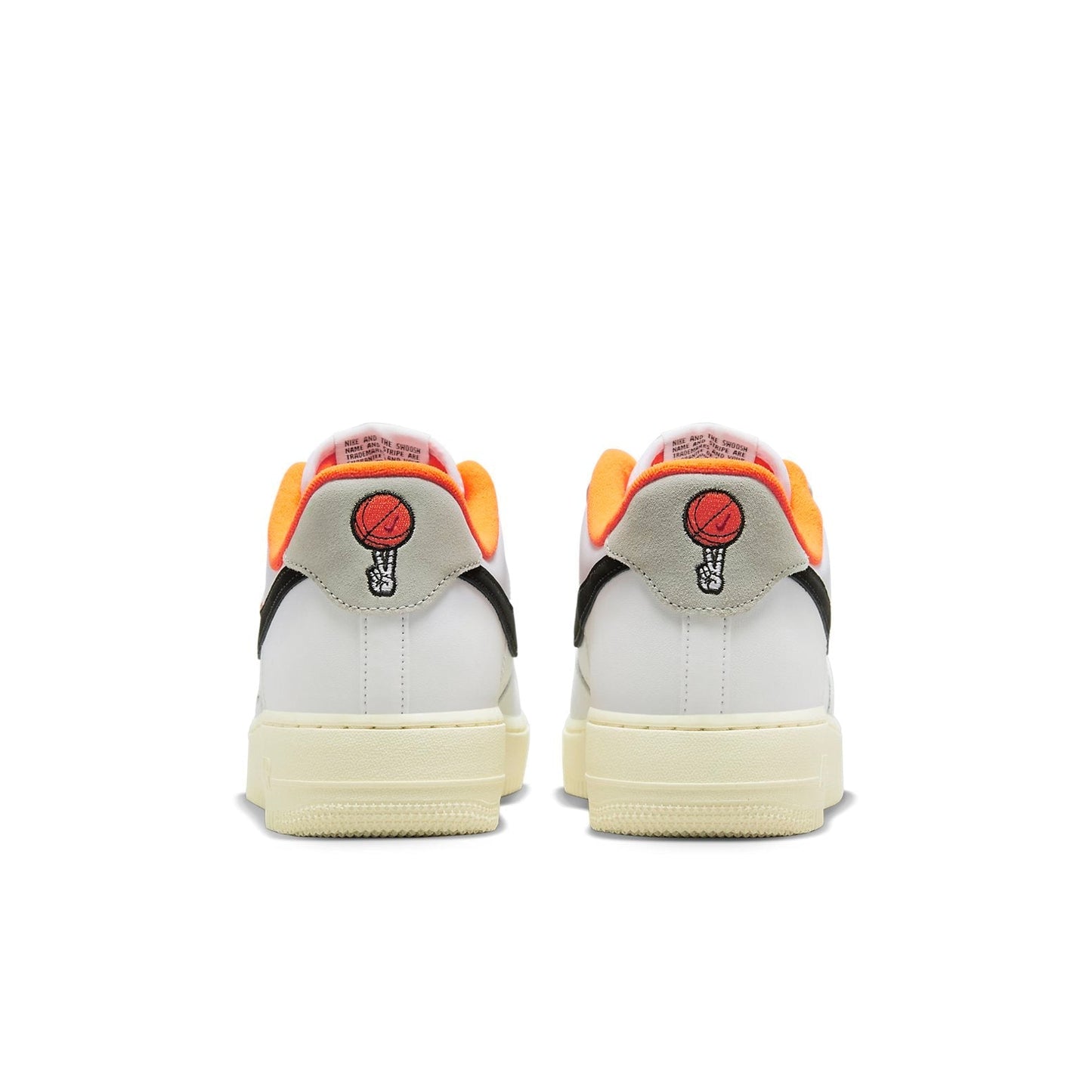 Nike Air Force 1 “07 LV8 “Hoops Pack – White Total Orange”