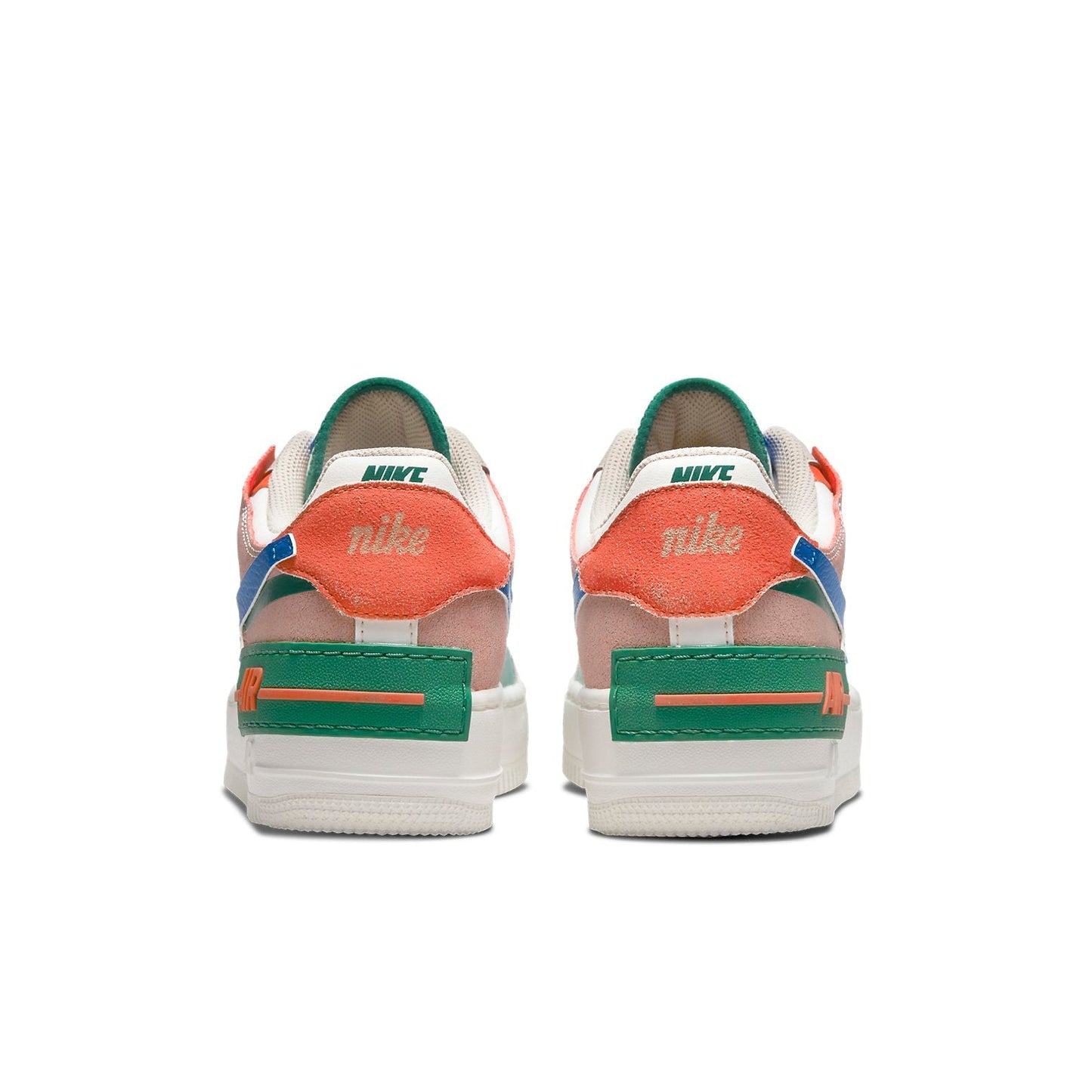 Nike Air Force 1 Shadow “Sail Signal Blue Green”