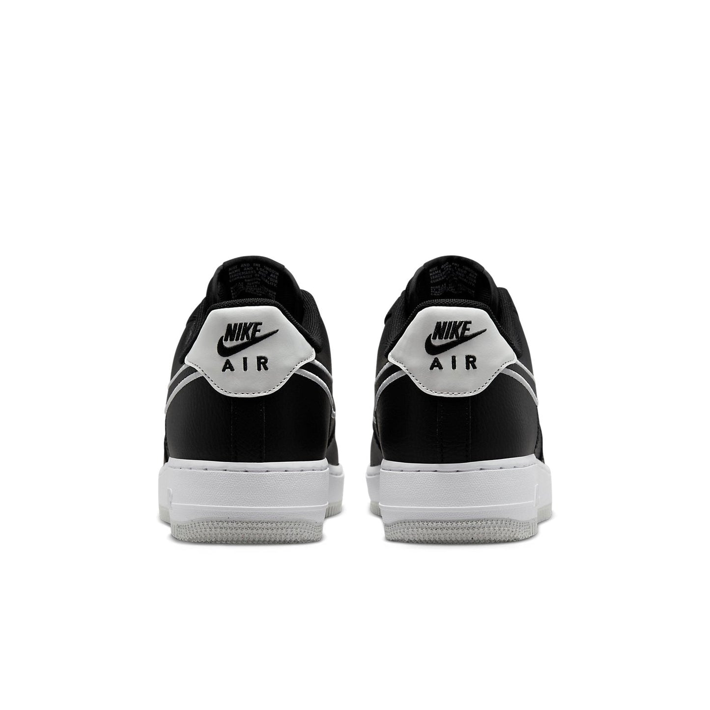 Nike Air Force 1 “07 “Embroidered Swoosh – Black”