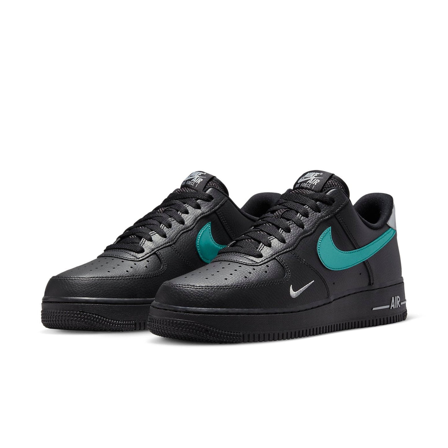 Nike Air Force 1 “07 Low “Black Blue Lightning”