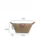 Women's Change Key Small Dumpling Bag 2025 New Fashion Nylon Lipstick Storage Bag