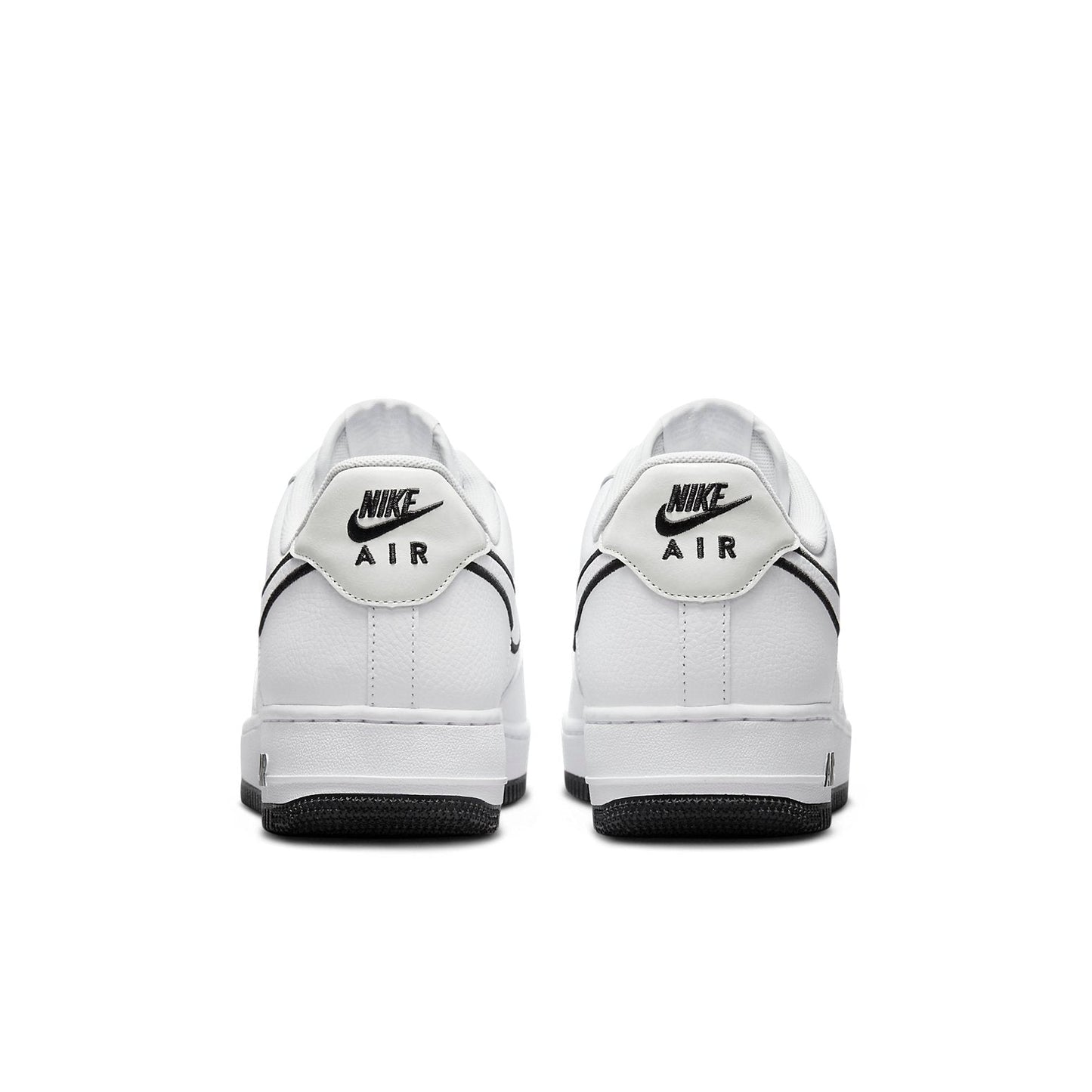 Nike Air Force 1 “07 “Embroidered Swoosh – White Black”