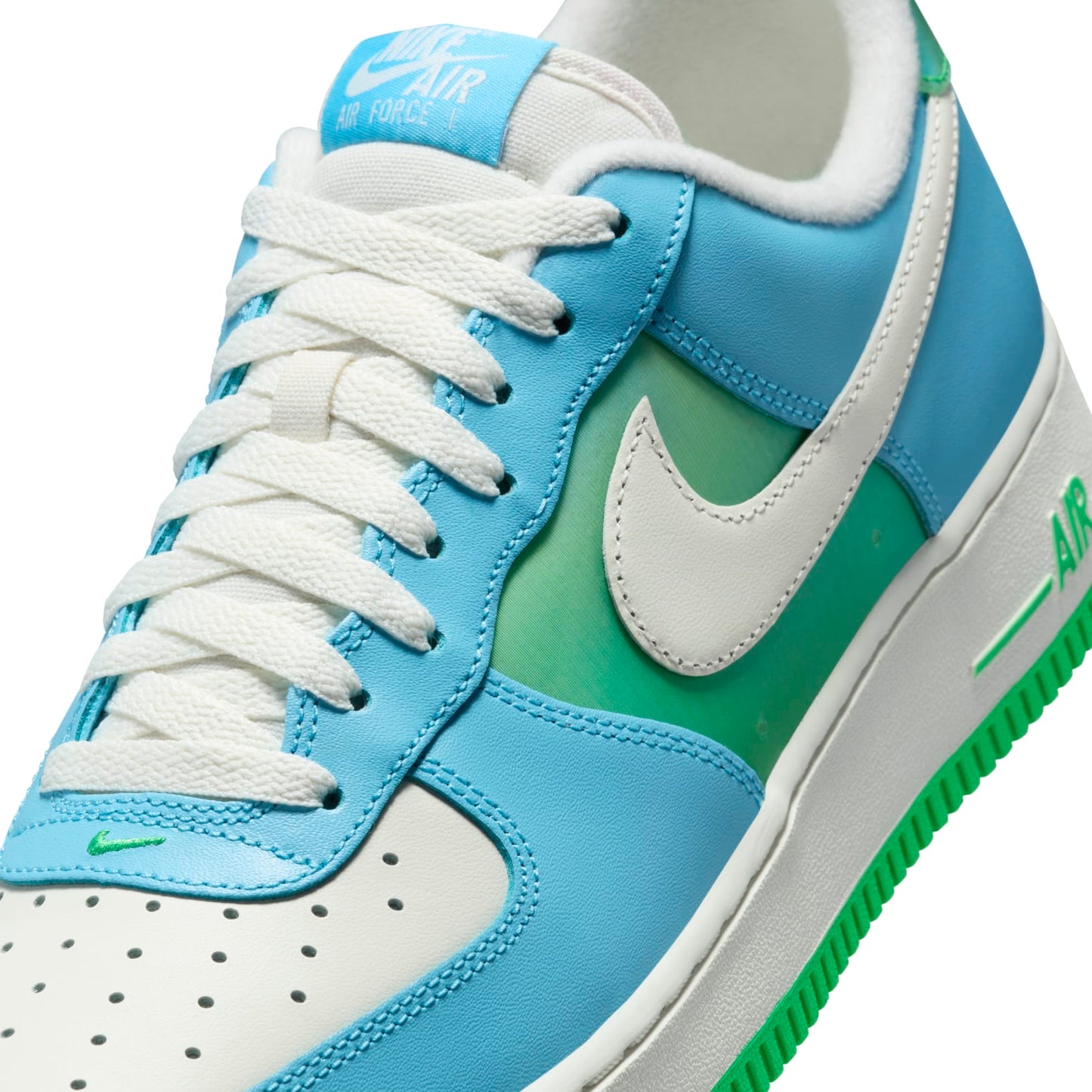 Nike Air Force 1 “07 “Aquarius Blue Vapor Green”