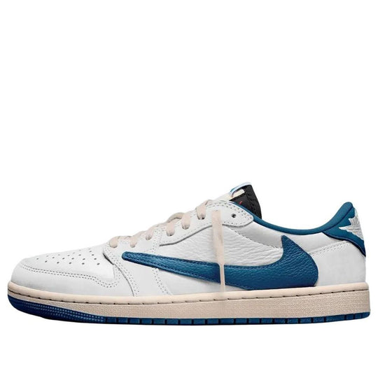 Air Jordan 1 Low x Travis Scott x Fragment “Sail Military Blue”
