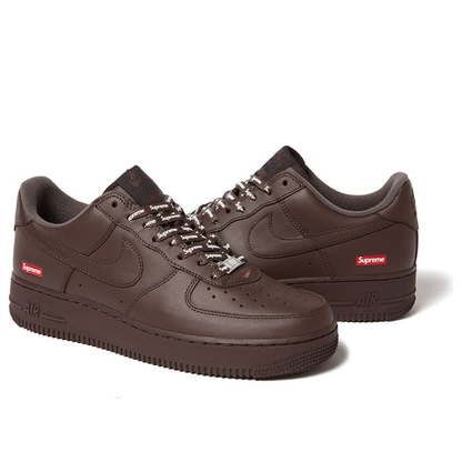 Nike x Supreme Air Force 1 Low “Baroque Brown”