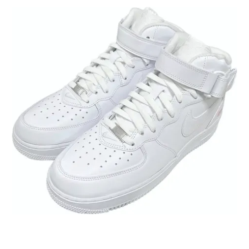 Nike x Supreme Air Force 1 Mid “White”