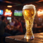 Beer Glass, 800/600ml Soccer Cup Shaped Drinking Cup for Viewing Parties, Suitable for Game Days, Parties, and Event Gatherings, Gift for Father