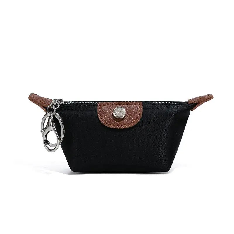 Women's Change Key Small Dumpling Bag 2025 New Fashion Nylon Lipstick Storage Bag
