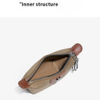 Women's Change Key Small Dumpling Bag 2025 New Fashion Nylon Lipstick Storage Bag