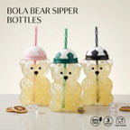 20oz Cute Bear Soccer Cup – Fun Sports-Themed Drink Bottle for Kids, Teens & Adults – School, Parties, Travel & Everyday Hydration