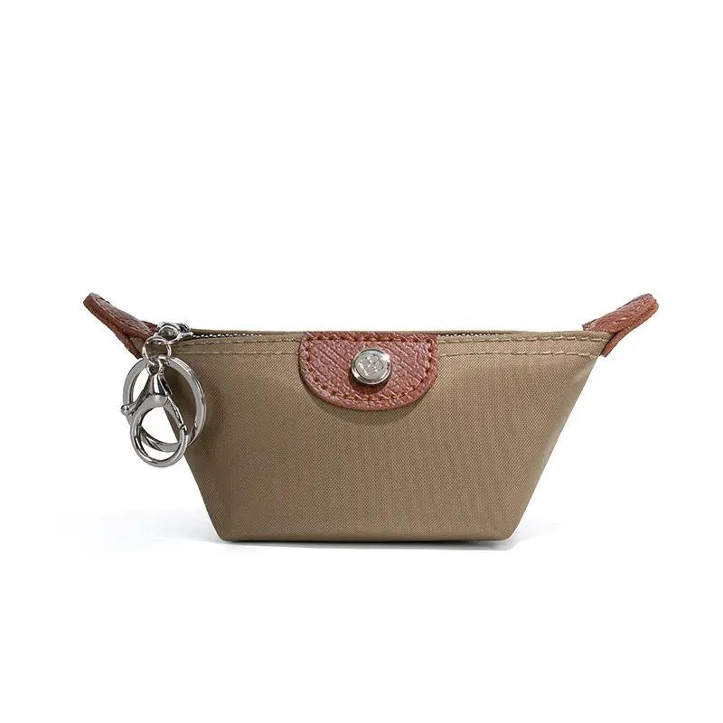 Women's Change Key Small Dumpling Bag 2025 New Fashion Nylon Lipstick Storage Bag
