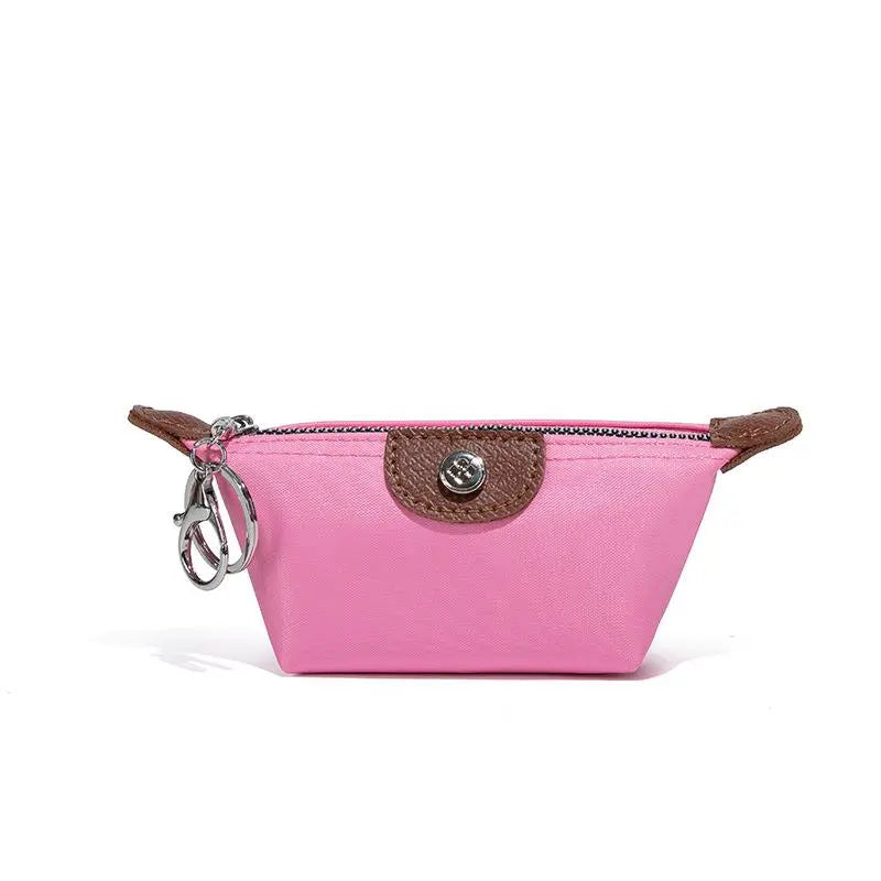 Women's Change Key Small Dumpling Bag 2025 New Fashion Nylon Lipstick Storage Bag