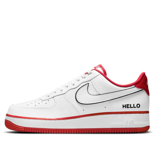 Nike x Urbanstar Air Force 1 “07 LX “HELLO Pack – White University Red”