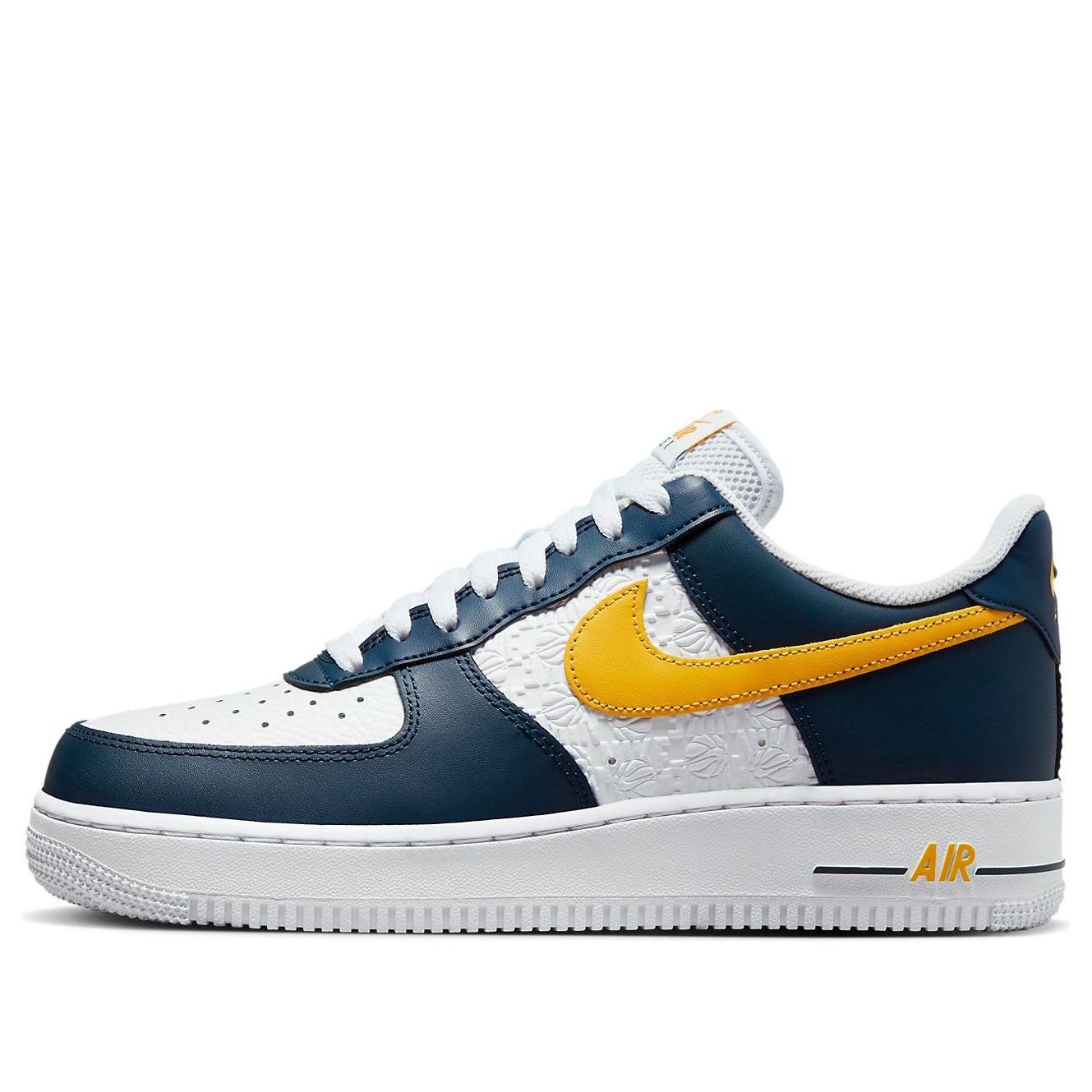 Nike Air Force 1 “07 “Embossed Hoops – Dark Obsidian”