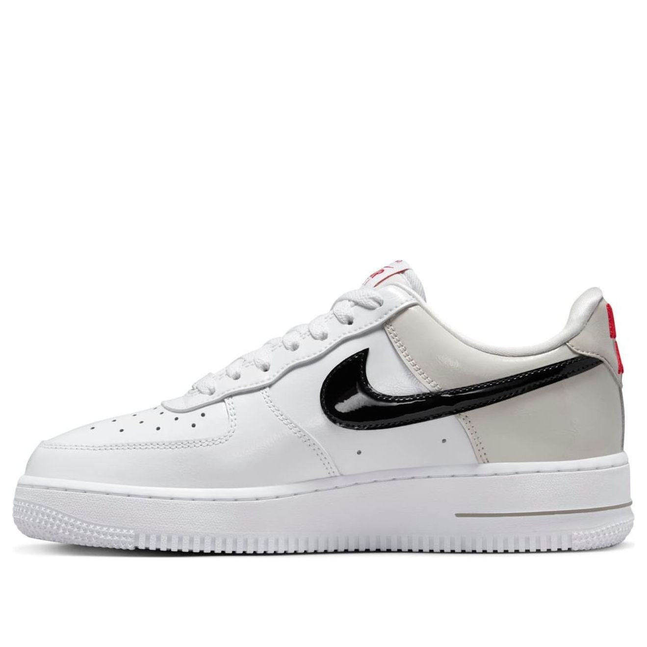 Nike Air Force 1 “07 Essential “White Iron Ore Patent”