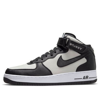 Nike x Stussy Air Force 1 Mid “Black White”