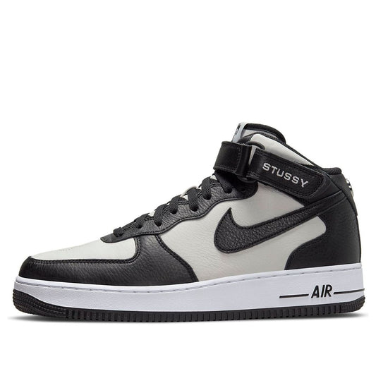 Nike x Stussy Air Force 1 Mid “Black White”
