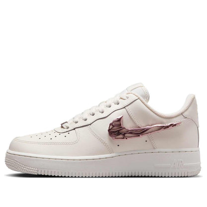 Nike Air Force 1 Low “Liquid Metal Swoosh Metallic Pink”