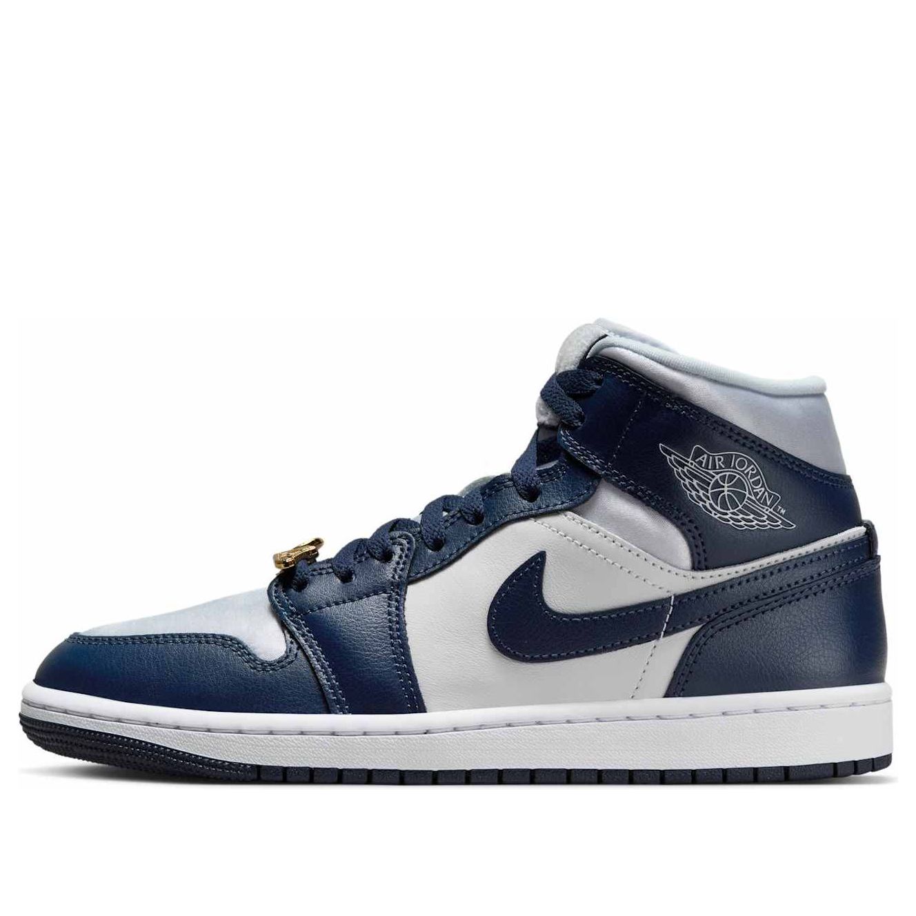 Air Jordan 1 Mid SE “Football Grey White Midnight Navy”