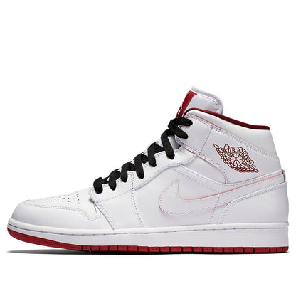 Air Jordan 1 Retro Mid “White Gym Red”