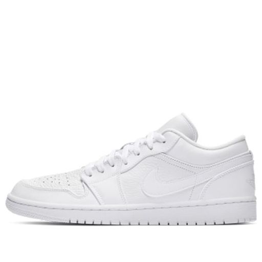 Air Jordan 1 Retro Low “Triple White”