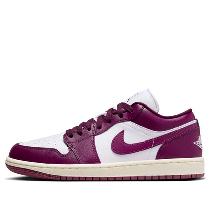 Air Jordan 1 Low “White Fireberry”