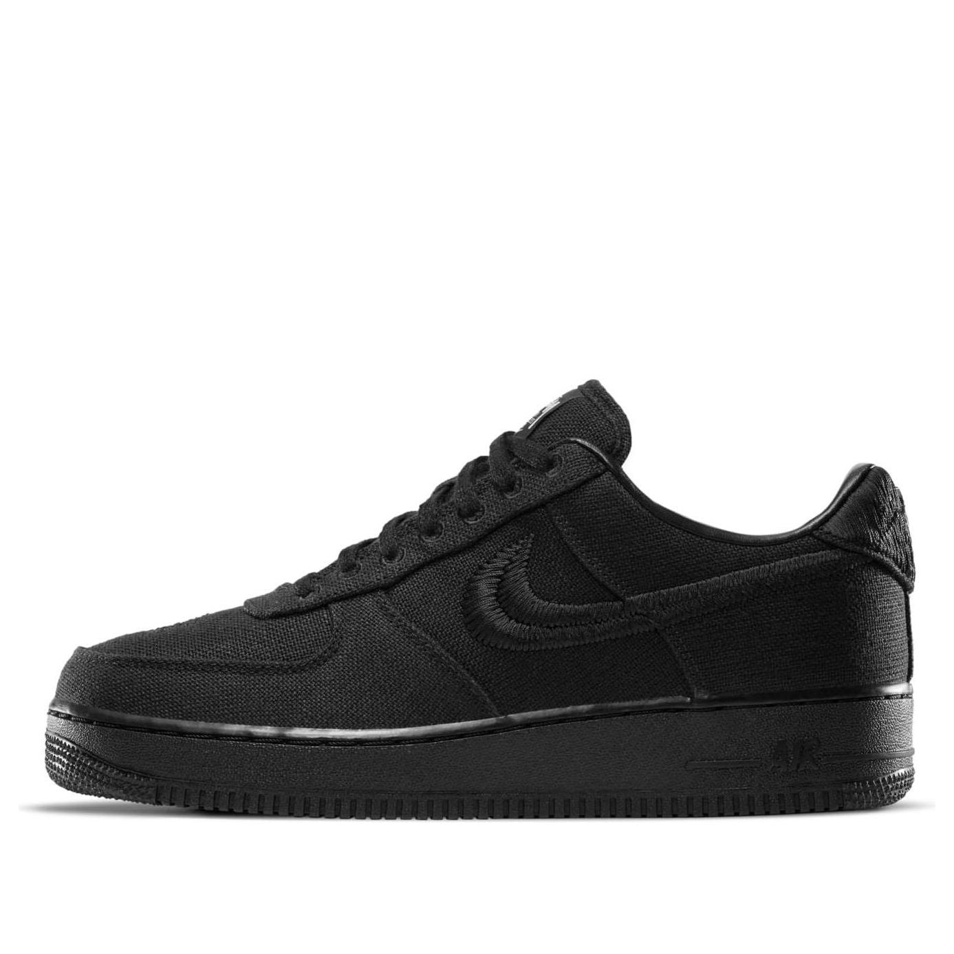 Nike x Stussy Air Force 1 Low “Triple Black”
