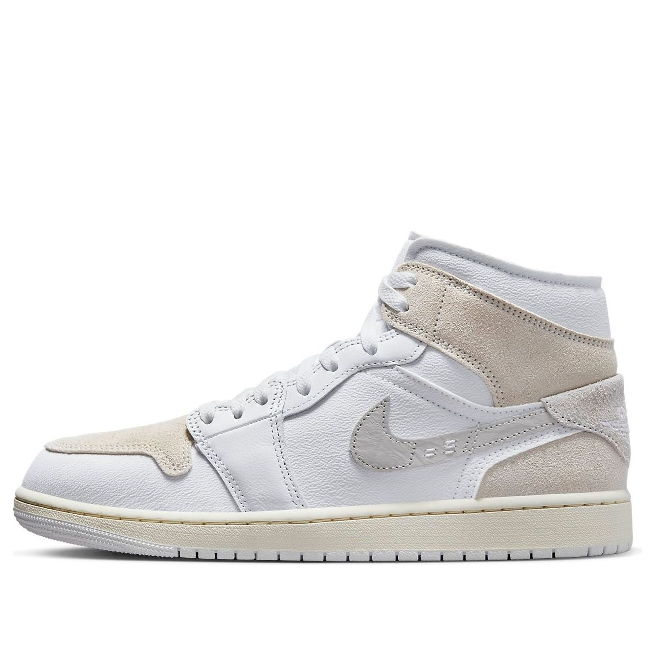 Air Jordan 1 Mid SE Craft “Inside Out White Grey”