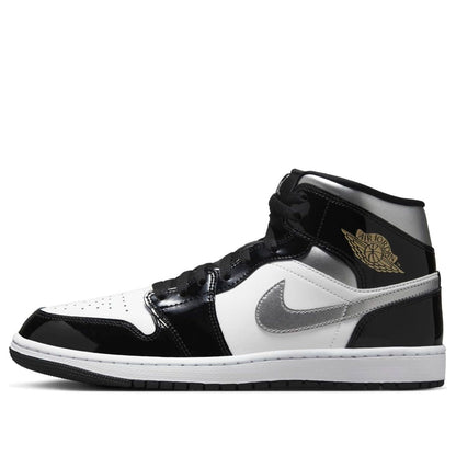 Air Jordan 1 Mid “Black Patent”