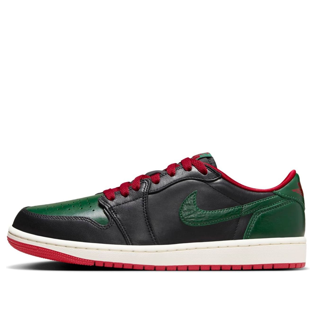 Air Jordan 1 Retro Low OG “Black Gorge Green”
