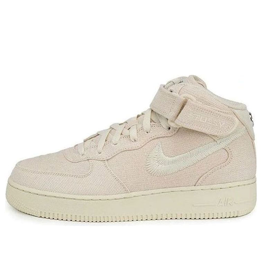 Nike x Stussy Air Force 1 Mid “Fossil”